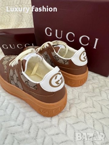 Дамски маратонки Gucci, снимка 4 - Маратонки - 52875960