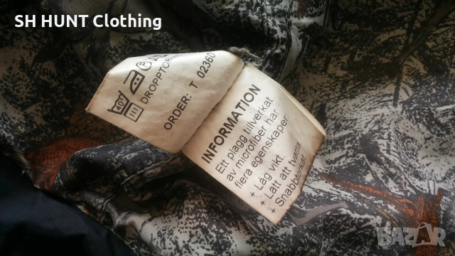 SWEDTEAM GORE-TEX Jacket размер L за лов яке водонепромокаемо - 1874, снимка 17 - Екипировка - 53101103
