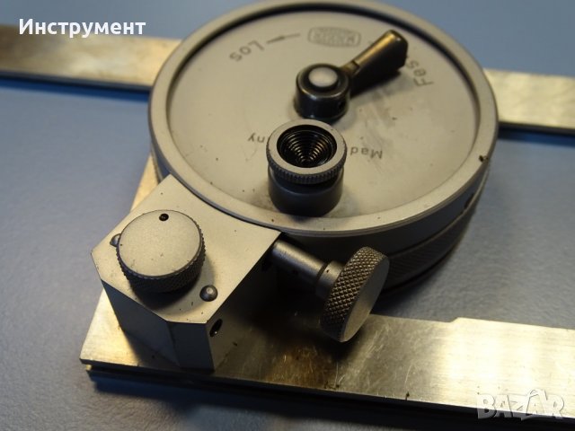 оптичен машинен ъгломер Mauser 150/300-8002 Bevel Optical Protractor , снимка 6 - Измервателни инструменти - 39322776