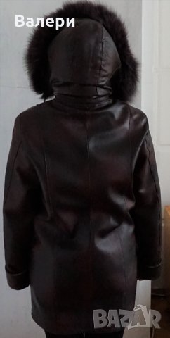 Дамско кожено манто-естествена кожа, снимка 2 - Палта, манта - 35401665