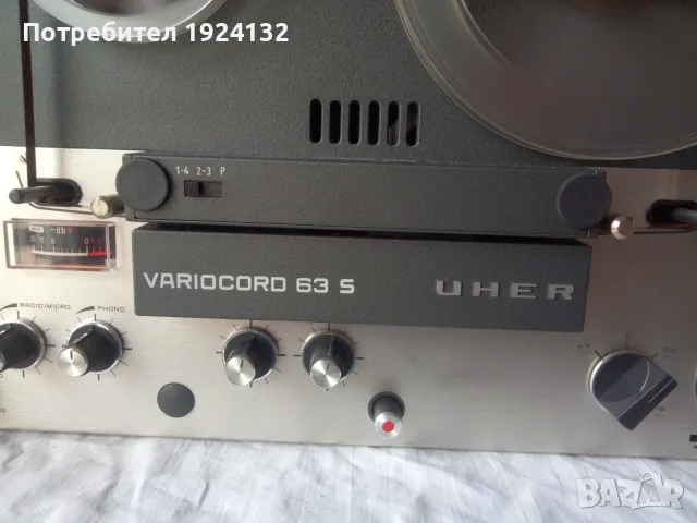 UHER Variocord 63 S магнетофон, снимка 3 - Ресийвъри, усилватели, смесителни пултове - 55719245