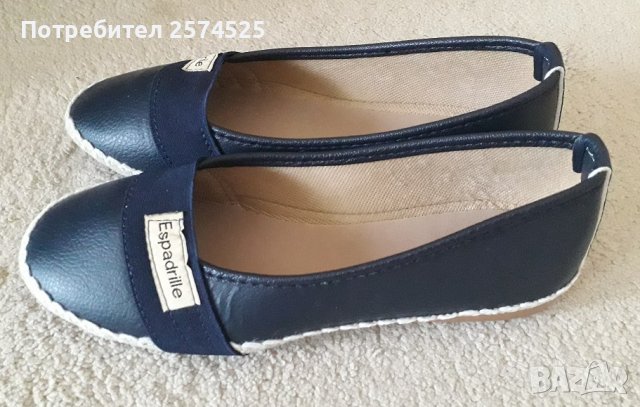 Нови тъмносини обувки, 37, снимка 4 - Дамски ежедневни обувки - 42293089