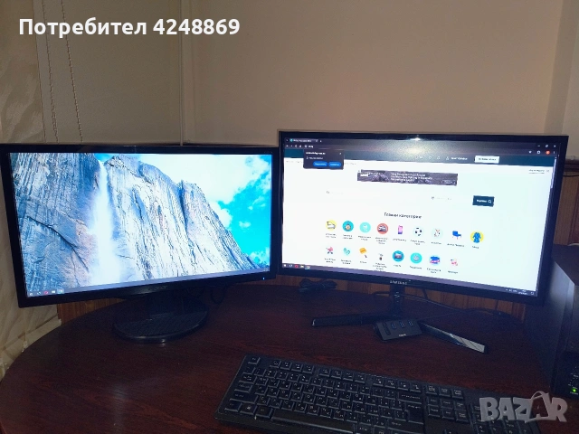 Монитор Acer K222HQL – 21.5", снимка 2 - Монитори - 54333173