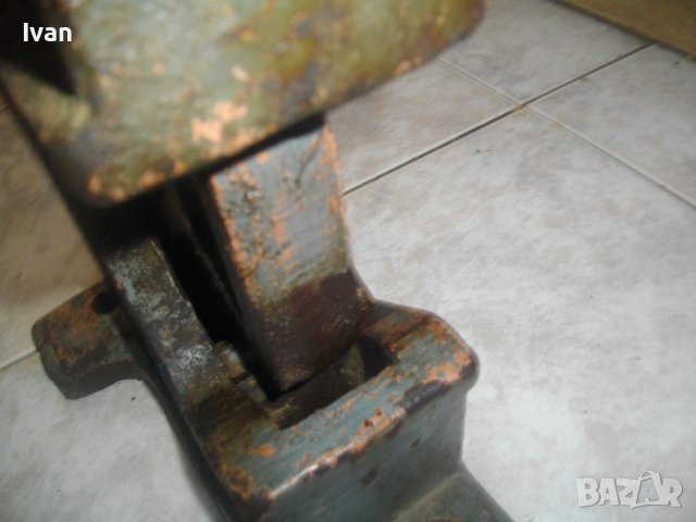 19 кг/4 Цола-Българско Заводско Тръбно Менгеме-Масивно-Професионално/Индустриално/Промишлено-1969 г., снимка 18 - Менгемета - 40143274