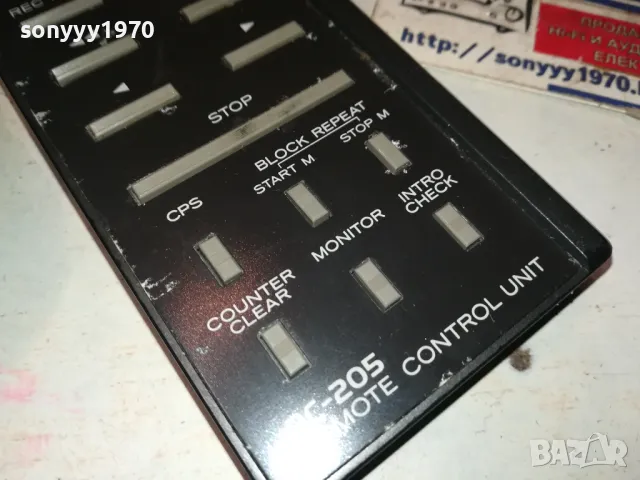 заявено-TEAC Rc-205 Remote Control Wired for R-999x Cassette Deck Circa 1984 0801251139, снимка 8 - Други - 48597668