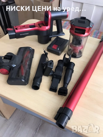 Ръчна Акумулаторна Прахосмукачка SILVERCREST 2 в 1, 22.2V Li-Ion, снимка 9 - Прахосмукачки - 51768204