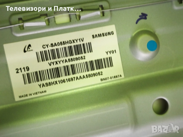 Samsung UE55AU8072U BN94-16868V BN41-02844A, снимка 2 - Части и Платки - 55795899