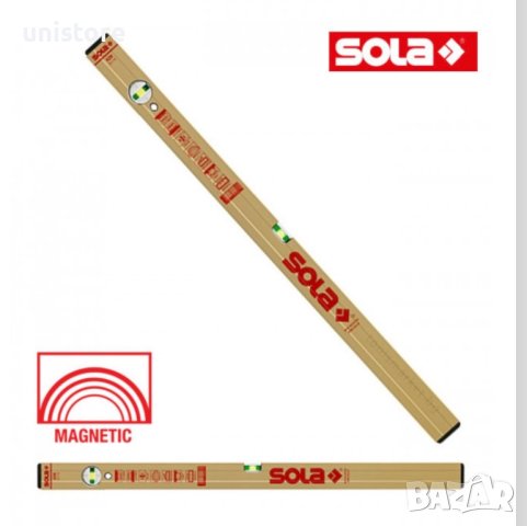 Магнитен нивелир AZM 150 SOLA, снимка 1
