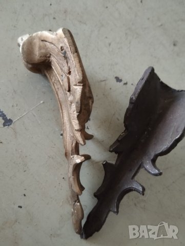 Два барокови обкова за мебел, снимка 3 - Други ценни предмети - 43282883