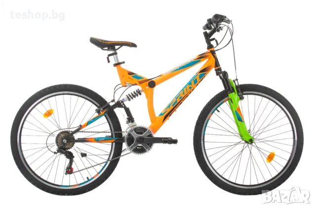 Планински велосипед FULL SUSPENSION ELEMENT 26