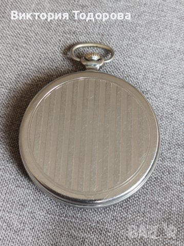 Рядък джобен часовник Молния Corsar, снимка 8 - Антикварни и старинни предмети - 40493651