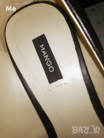 Mango нови обувки черни 36 размер, снимка 3 - Дамски обувки на ток - 29235050