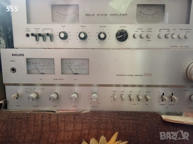 PHILLIPS . integrated amplifier 386., снимка 4 - Ресийвъри, усилватели, смесителни пултове - 54337044