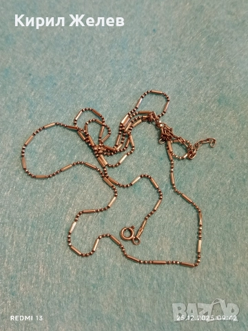 Финно и красиво Арт сребърно колие ювелирна изработка 41812, снимка 9 - Колиета, медальони, синджири - 52895603