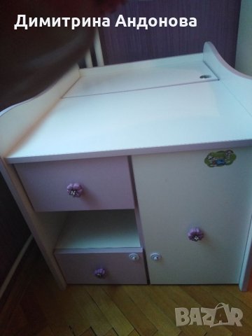 СПЕШНО - Детска ракла с шкаф и две чекмеджета, снимка 5 - Мебели за детската стая - 34555352