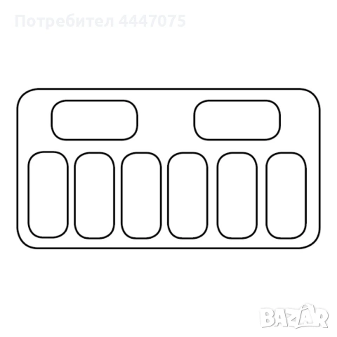 Професионална витрина за сладолед с LED осветление – 8×5 л, снимка 3 - Хладилни витрини и фризери - 54212533
