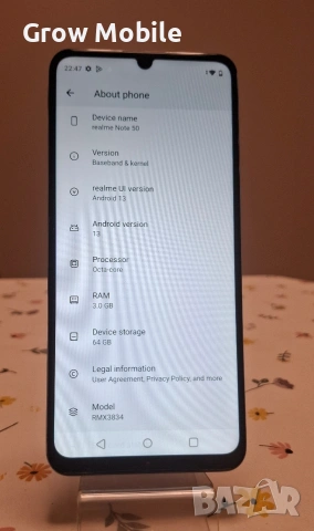 Realme Note 50, снимка 2 - Други - 54128771