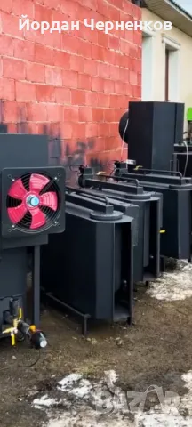Ново!!!Турски вентилаторни печки на отработено масло , снимка 1