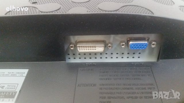 Монитор Samsung LS24CMLKFVA, снимка 4 - Монитори - 30011525