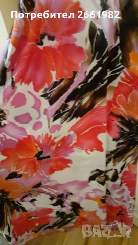 Дълга рокля на цветя в прекрасни цветове, снимка 4 - Рокли - 33791888