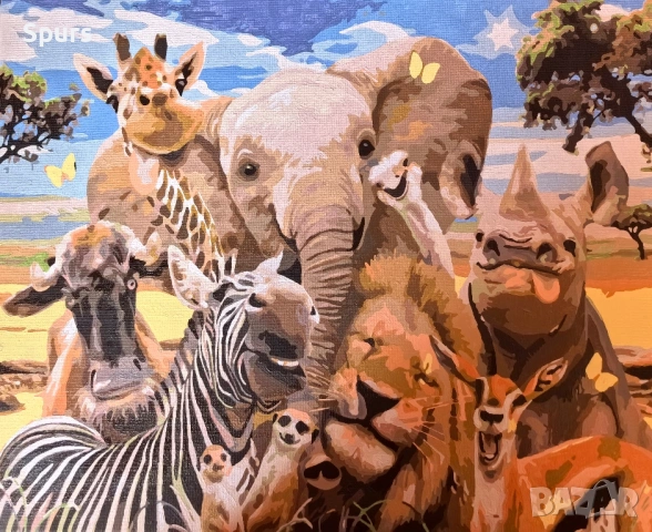 Ръчно рисувани картини 40х50см, снимка 8 - Картини - 47043273