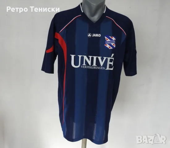 Тениска SC Heerenveen — Гостуващ (Jako #35) Jako — Мъже размер XXL Синьо (сезон 2011/12)