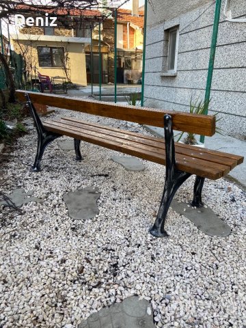 Градинска пейка, снимка 8 - Градински мебели, декорация  - 39556046