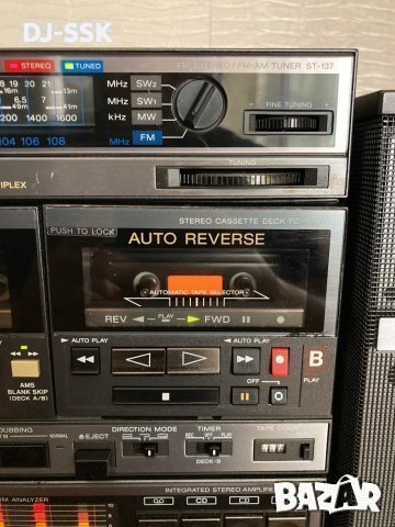 SONY FH-100W APM VINTAGE 80S Stereo system. Boombox радио касетофон, снимка 5 - Радиокасетофони, транзистори - 44349582