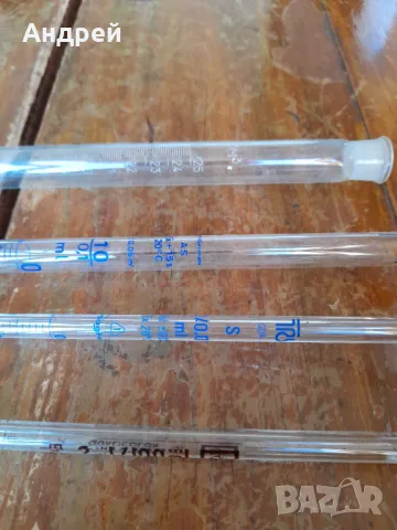 Стари стъклени пипети, снимка 5 - Други ценни предмети - 49131400