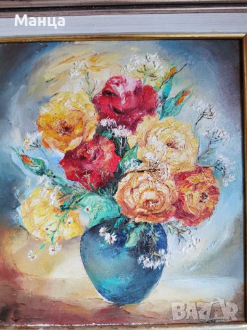 Картина масло върху платно, снимка 2 - Картини - 39429303