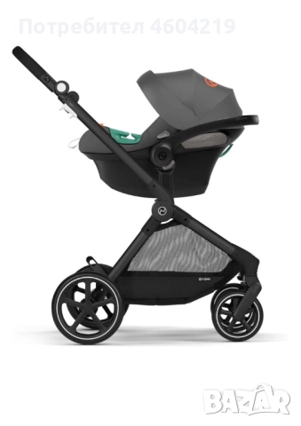Бебешка количка Cybex eos 3v1, снимка 3 - Детски колички - 51826187