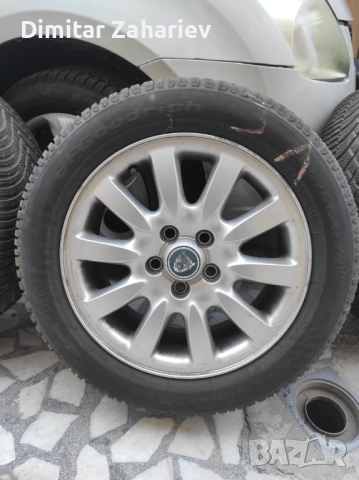 Джанти за Jaguar X-Type - 16ки + Зимни гуми, снимка 10 - Гуми и джанти - 51655900