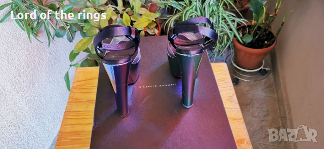 Оригинални маркови дамски обувки GIUSEPPE ZANOTTI - 37 номер, снимка 9 - Дамски елегантни обувки - 51235451