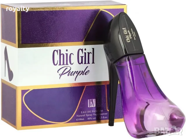 Дамски парфюм Chic Girl Purple BN Parfums, 100мл, снимка 4 - Дамски парфюми - 49732859