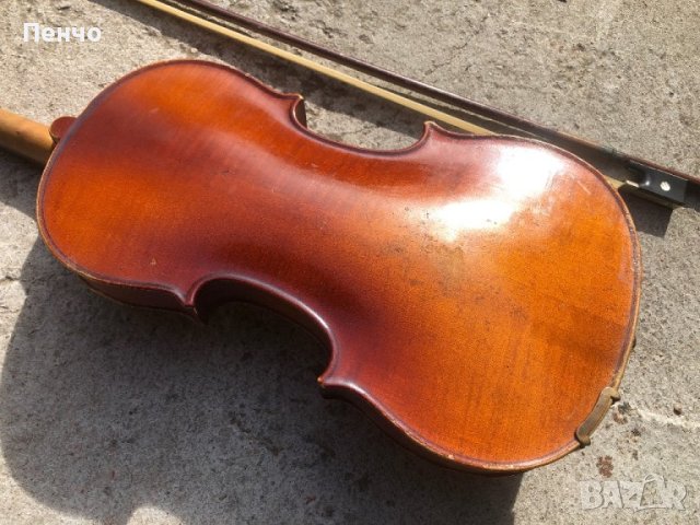 стара цигулка, снимка 8 - Антикварни и старинни предмети - 44176034