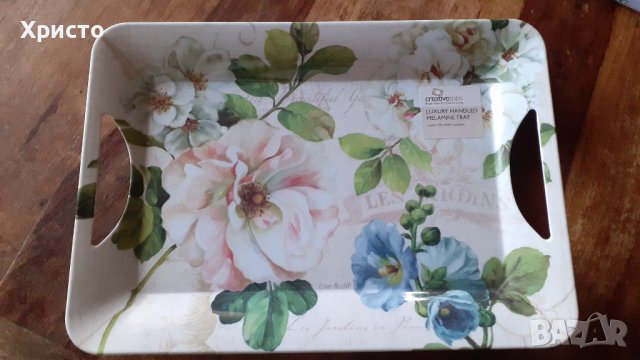 табла за сервиране, луксозна и масивна, 47,5х33 см, висококачествен меламин, маркова и дизайнерска, снимка 9 - Прибори за хранене, готвене и сервиране - 39664858