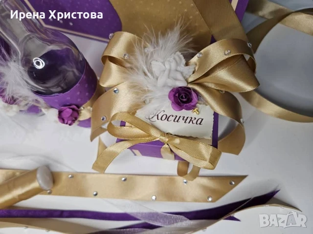 Комплект за кръщене, снимка 4 - Декорация - 51235970