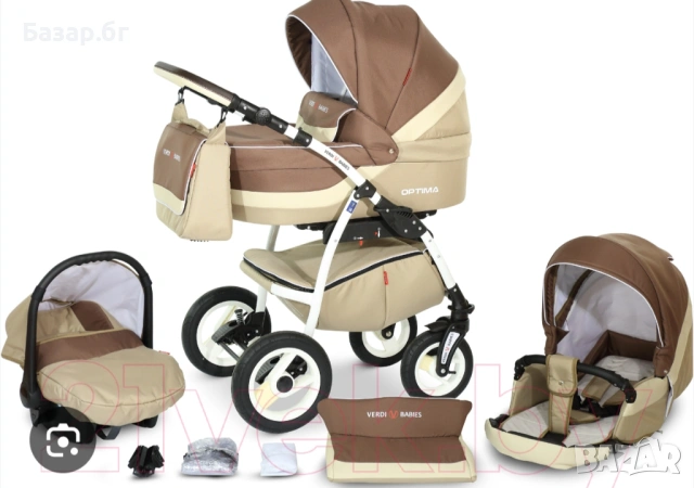 Бебешка количка 3в1 Верди оптима
