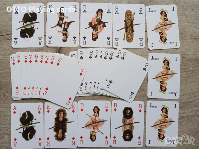 Стари карти за игра, снимка 2 - Карти за игра - 51619419
