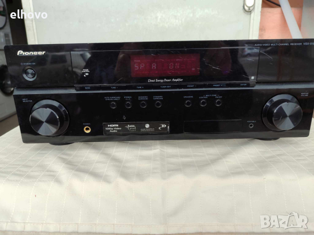 Ресивър Pioneer VSX-519V-K, снимка 10 - Ресийвъри, усилватели, смесителни пултове - 44635006