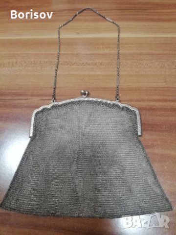 Сребърна дамска чанта-портмоне 1800г, снимка 8 - Антикварни и старинни предмети - 29971186