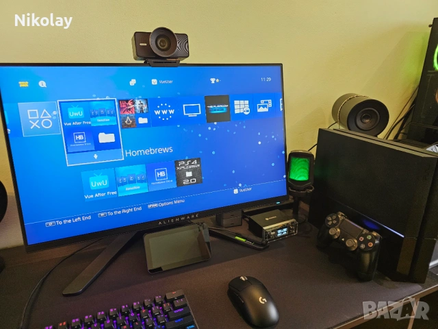 Playstation 4 Fat, 1TB, Хакнат + 30 игри, снимка 2 - PlayStation конзоли - 54070075