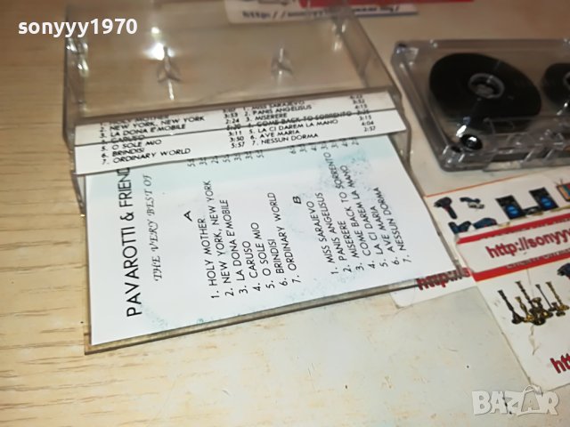 PAVAROTTI & FRIENDS-КАСЕТА 1405231500, снимка 10 - Аудио касети - 40698281