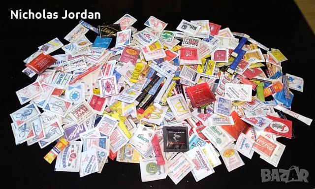 Колекция от пакетчета захар, снимка 2 - Колекции - 31548343