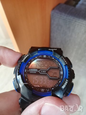 Стилни часовници за малки и големи с мултифункции и LED, снимка 9 - Мъжки - 30530337