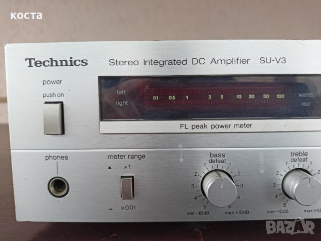 Technics SU-V3, снимка 4 - Ресийвъри, усилватели, смесителни пултове - 36878768