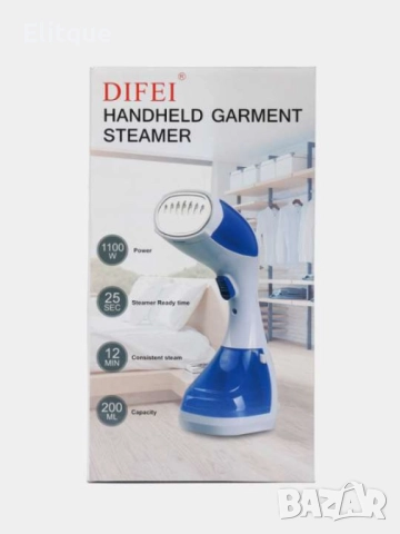 Ръчна машина за пара DIFEI: Висококачествено изглаждане на дрехи и аксесоари