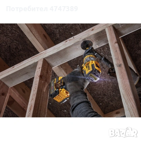 Акумулаторен ударен винтоверт DeWALT DCD999NT, 18V, 126Nm, снимка 8 - Винтоверти - 54031954