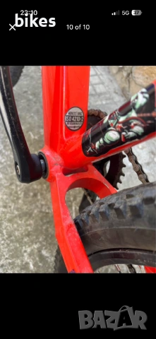 Drag c2 dirt jump red/blue ЗАПАЗЕНО 350€, снимка 10 - Велосипеди - 54222012