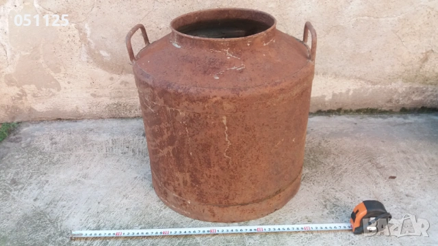 стар масивен метален гюм  , снимка 2 - Други ценни предмети - 53026272